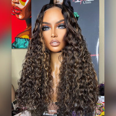 Hot Star 180% Density Hairstyle Works HD Transparent 5x5 13x6 Lace Closure Front Wig 6x4 Glueless Ready Go Human Hair Wig Water Wave