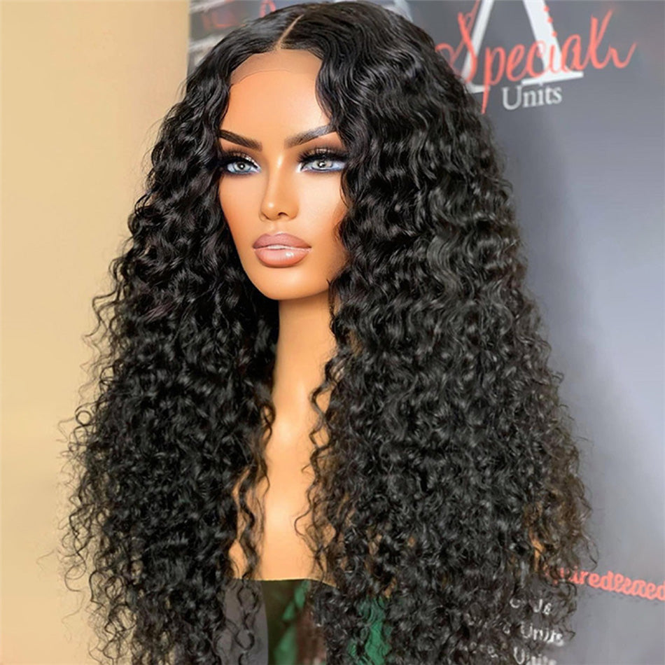 Hot Star 180% Density 6x4 Glueless Lace Closure Ready To Go Human Hair Wigs Pre Bleached