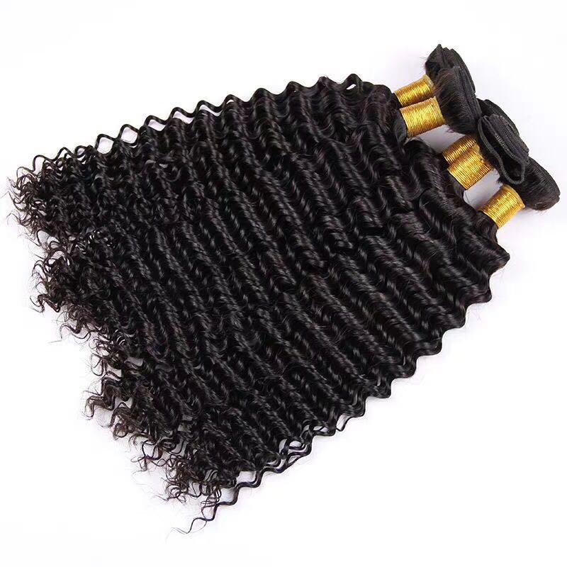 Hot Star 10A Grade Virgin Deep Curly Human Hair 3 Bundles Brazilian Hair