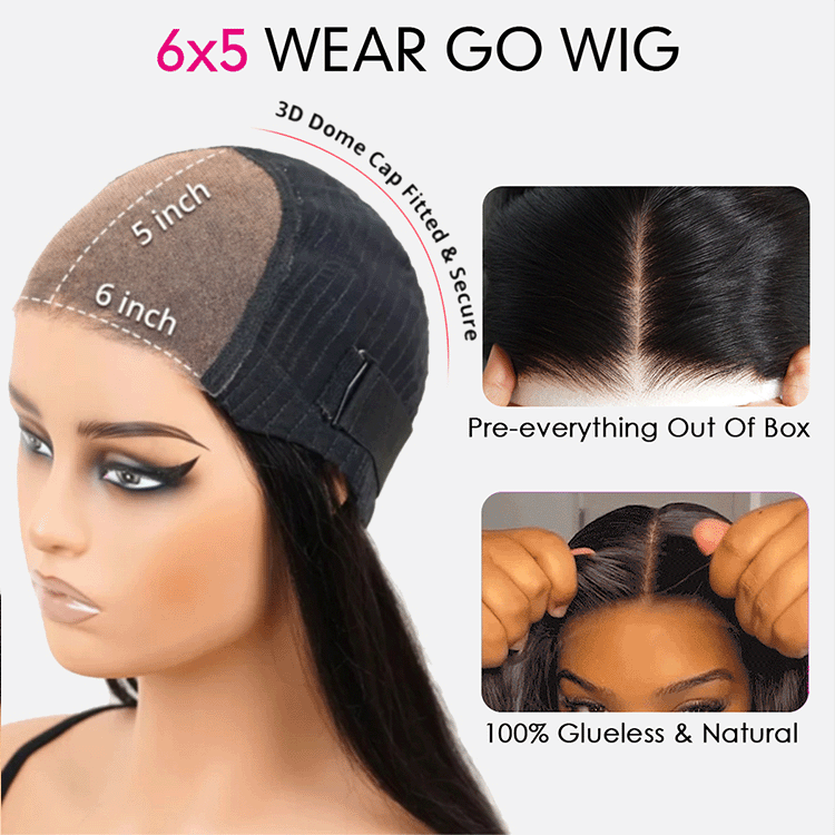 Hot Star HD Transparent 5x5 13x6 Lace Front Closure 6x5 Glueless Afro Kinky Curly Human Hair Wigs