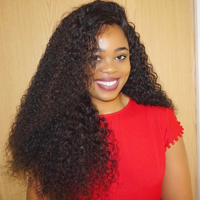 Hot Star Jerry Curly Human Hair 3 Bundles With 5x5 Closure 100% Remy Human Hair