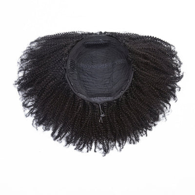Hot Star Afro Kinky Curly 3 In 1 Half Wig ( Can be weared in half wig / headband wig / ponytail )