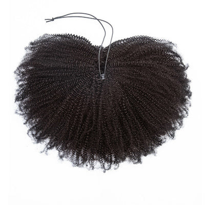 Hot Star Afro Kinky Curly 3 In 1 Half Wig ( Can be weared in half wig / headband wig / ponytail )