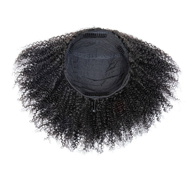 Hot Star Kinky Curly 3 In 1 Half Wig ( Can be weared in half wig / headband wig / ponytail )