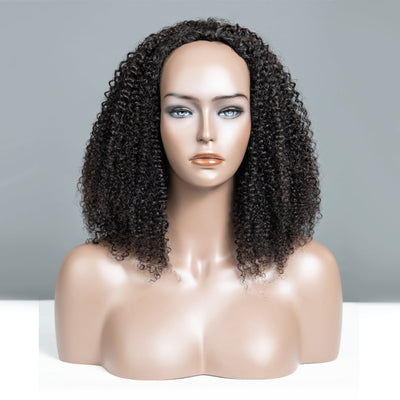 Hot Star Kinky Curly 3 In 1 Half Wig ( Can be weared in half wig / headband wig / ponytail )