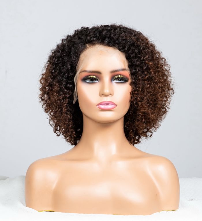 Hot Star Brown Ombre Colored 6x5 Glueless Lace Wigs Ready To Wear