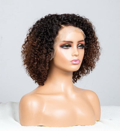 Hot Star Brown Ombre Colored 6x5 Glueless Lace Wigs Ready To Wear