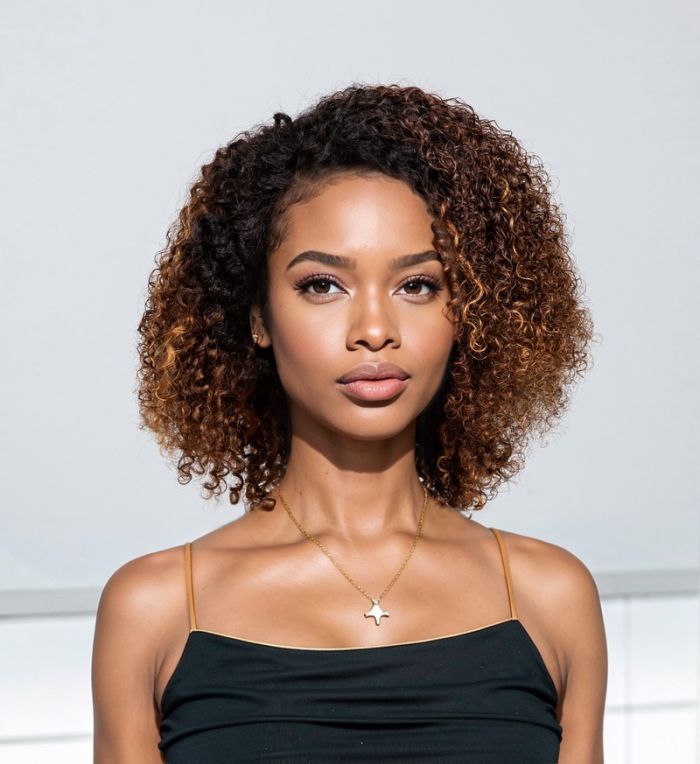 Hot Star Blonde Highlights Ombre Brown Colored 6x5 Glueless Lace Wigs Ready To Wear