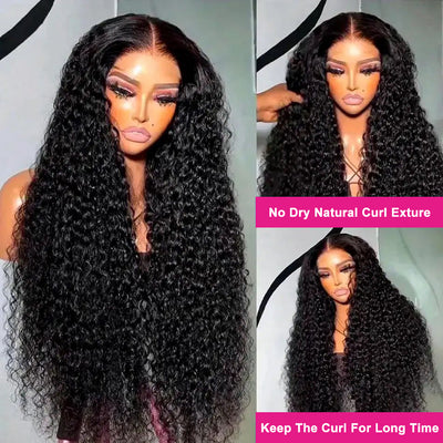 Hot Star HD Transparent 5x5 13x6 Lace Front Closure Wig 6x4 Ready To Go Human Hair Wigs Malaysian Jerry Curly Wigs