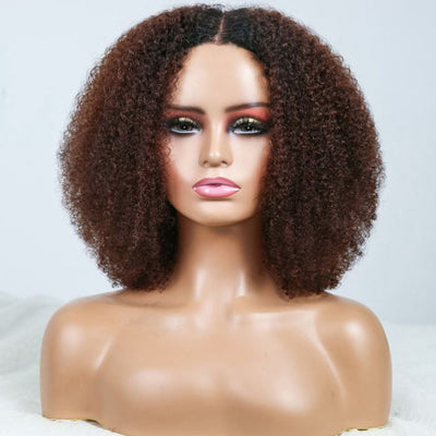 Hot Star Chocolate Brown Colored 6x5 Glueless Curly Lace Wigs Ready To Wear