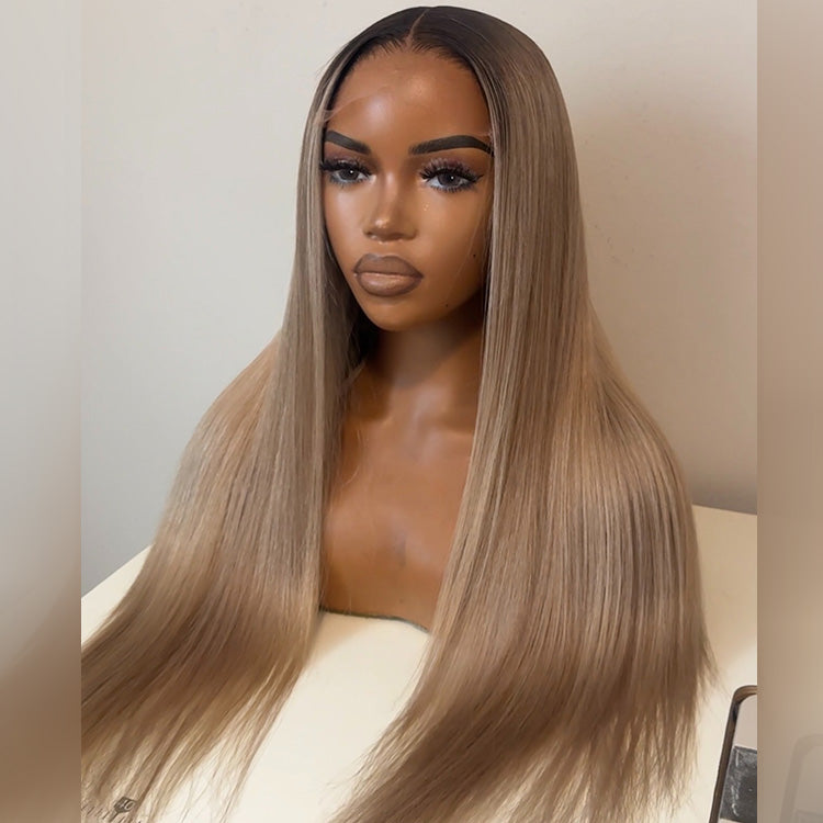 Hot Star Top 10A 250% Density Ombre Colored 13x6 Lace Human Hair Wigs