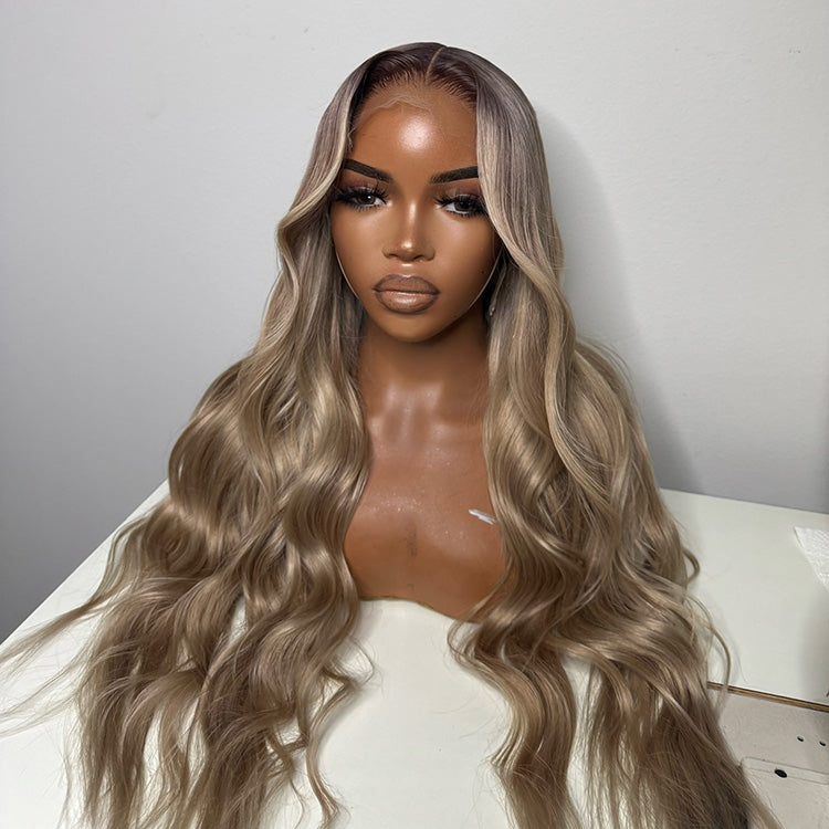 Hot Star Top 10A 250% Density Ombre Colored 13x6 Lace Human Hair Wigs