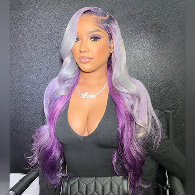 Hot Star Top 10A 250% Density Customized Colored 13x6 Lace Front Human Hair Wigs