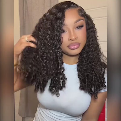 Hot Star Burmese Curly Wig With Spiral Curly Ends Glueless Human Hair Wigs