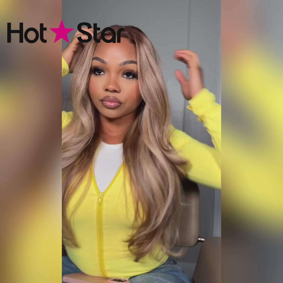 Hot Star 250% Density Customized Colored 13x6 Lace Human Hair Wigs
