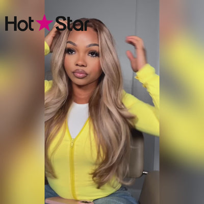 Hot Star 250% Density Customized Colored 13x6 Lace Human Hair Wigs
